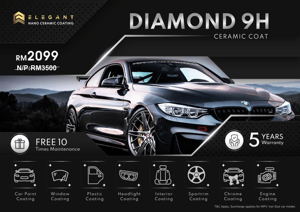 Elegant Coating (Diamond 9H)